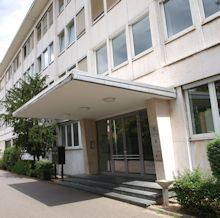Bild zeigt das Gebäude des Arbeitsgerichts Mannheim